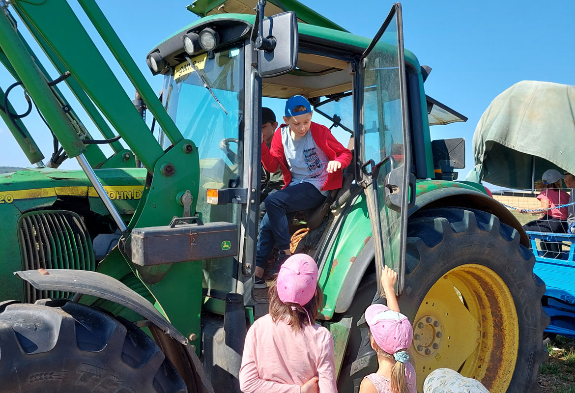 Découverte du tracteur